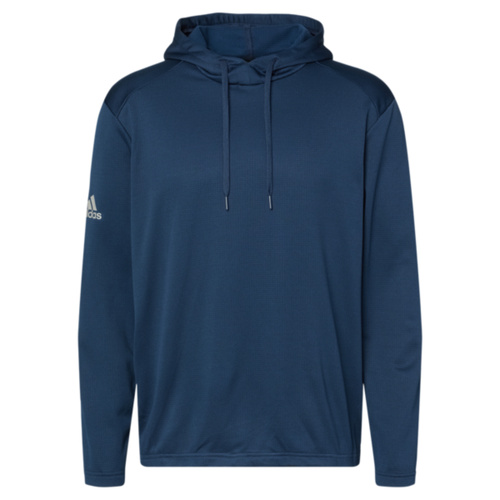 Men's Textured Mixed Media Midweight Hooded Sweatshirt Thumbnail