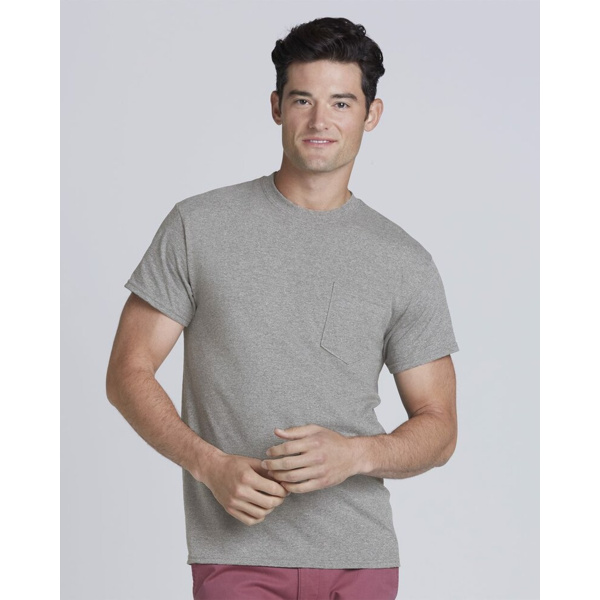 Unisex DryBlend® Pocket T-Shirt Thumbnail