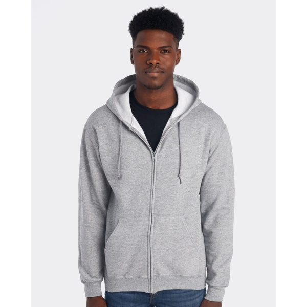 Unisex NuBlend® Full-Zip Hooded Sweatshirt Thumbnail