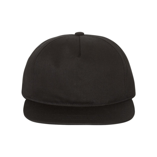 Lightly-Structured Five-Panel Snapback Cap Thumbnail