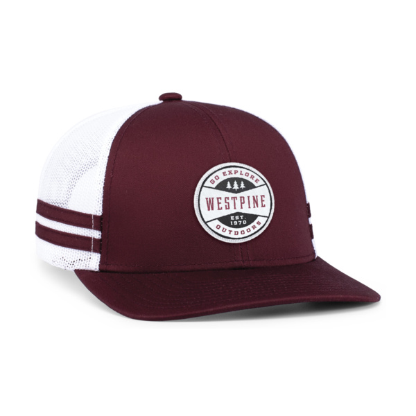 Low-Profile Stripe Trucker Cap Thumbnail