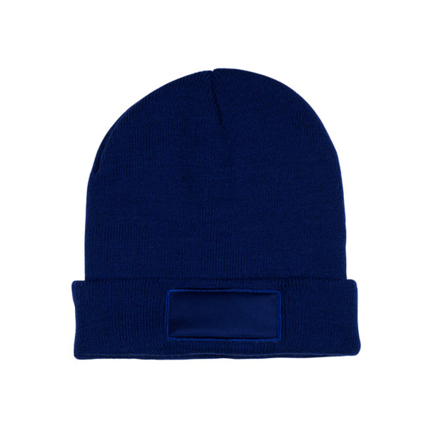 Knit Beanie With Patch Thumbnail