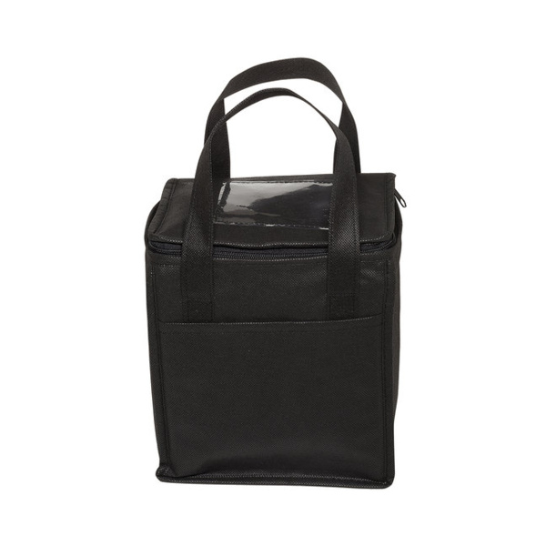 Non-Woven Cubic Lunch Cooler Bag With ID Slot Thumbnail