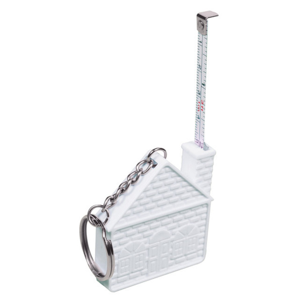 House Tape Measure Key Chain 3' Thumbnail