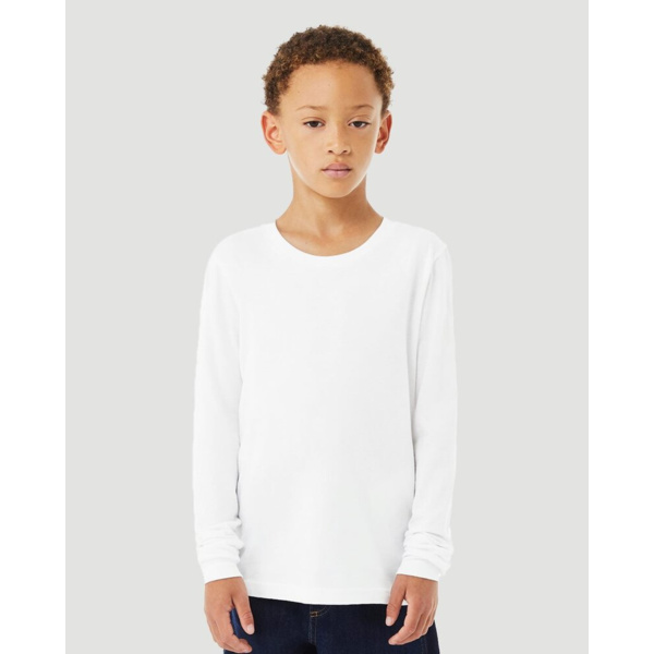 Youth Heather CVC Long Sleeve Tee Thumbnail