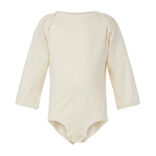 Infant Fine Jersey Long Sleeve Bodysuit Thumbnail