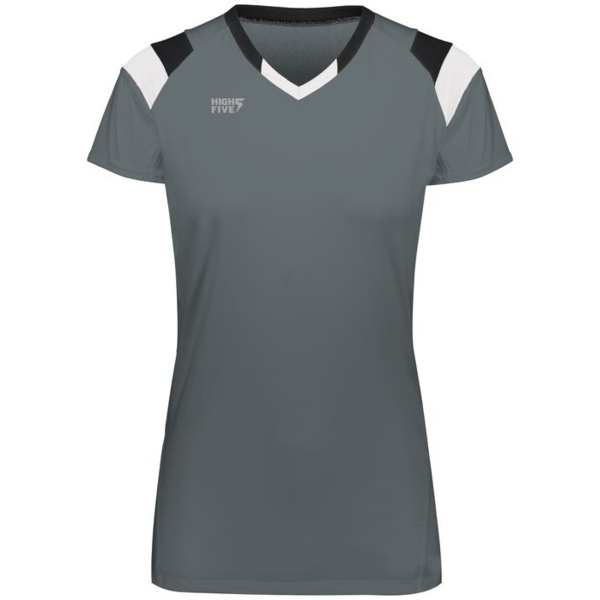 Girls TruHit Tri-Color Short Sleeve Jersey Thumbnail