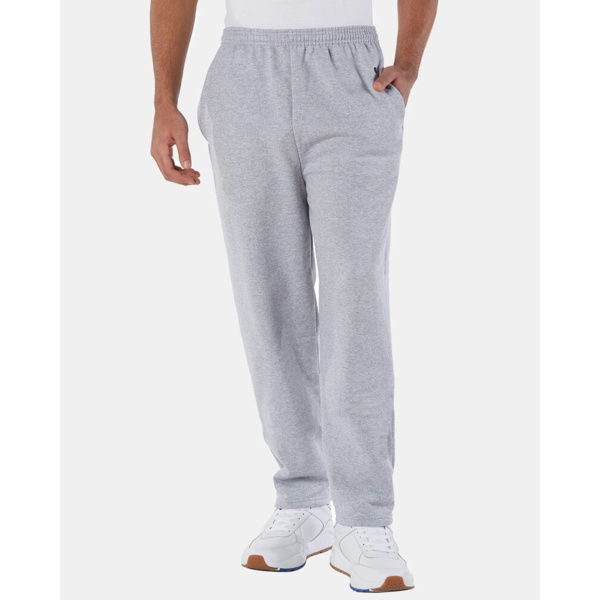 Men's Powerblend® Open-Bottom Sweatpants with Pockets Thumbnail