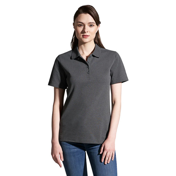 LadiesCotton-Poly-Spandex Pique Polo Thumbnail