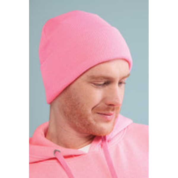 Adult Acrylic Knit Cuff Toque (intense colors) Thumbnail