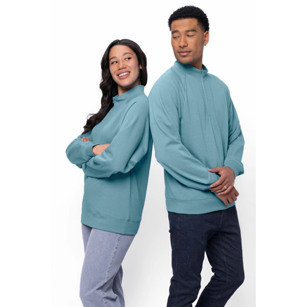 KOI® ELEMENT CVC FRENCH TERRY 1/4 ZIP Thumbnail