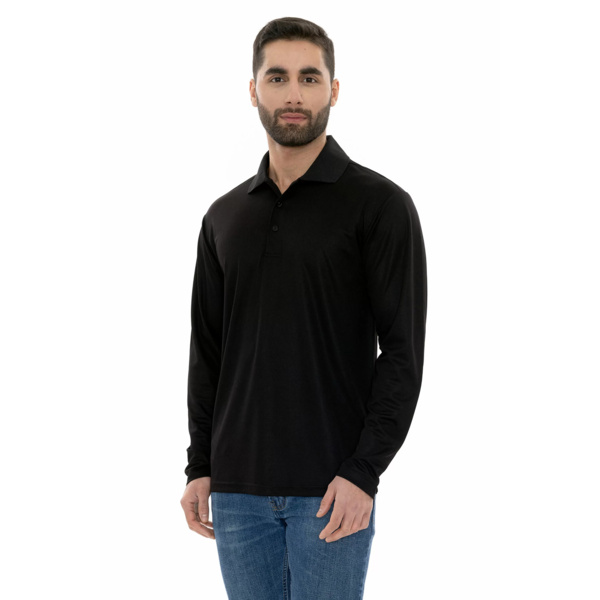 COAL HARBOUR® EVERYDAY SNAG RESISTANT LONG SLEEVE POLO Thumbnail