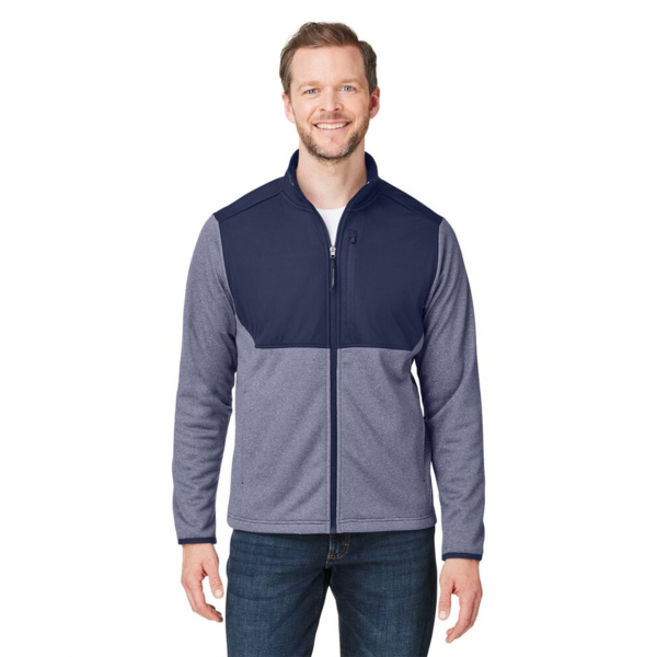 Men's Venture Heathered Stripe Hybrid Jacket Thumbnail