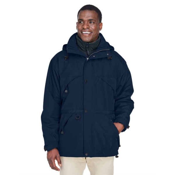Men's 3-in-1 Parka with Dobby Trim Thumbnail