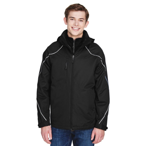 Men's Angle 3-In-1 Jacket with Bonded Fleece Liner Thumbnail