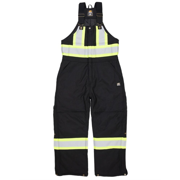 Safety Striped Arctic Insulated Bib Overall Thumbnail