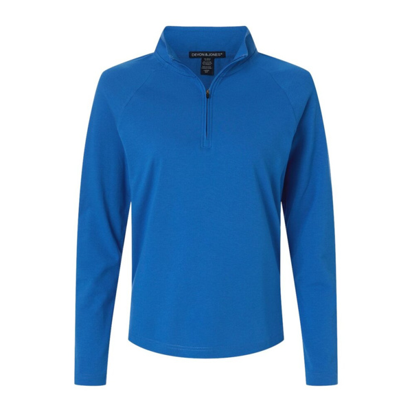 Women's Seaton Pebble Textured Quarter-Zip Pullover Thumbnail