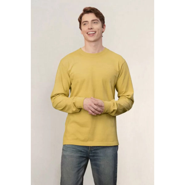 ATC AUTHENTIC COLOURS™ GARMENT-DYED HEAVYWEIGHT LONG SLEEVE T-SHIRT Thumbnail