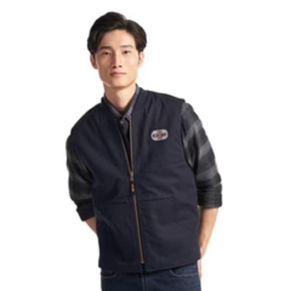 Adult Cotton Canvas Vest w/ Sherpa Lining Thumbnail
