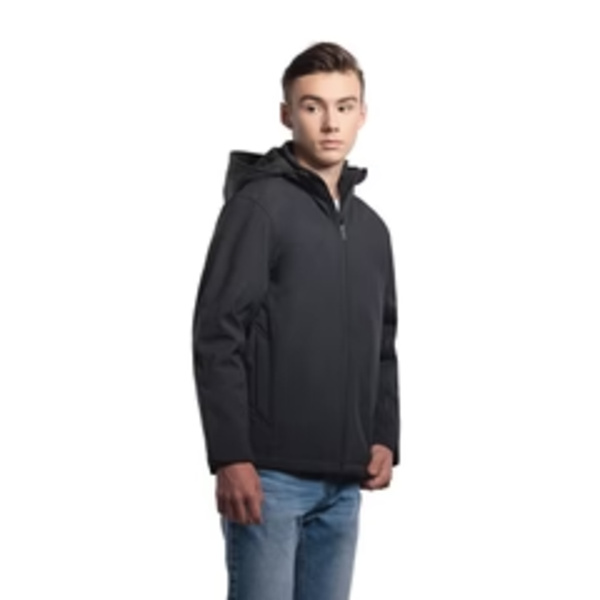 Youth Insulated Softshell Jacket W/Removeable Hood Thumbnail