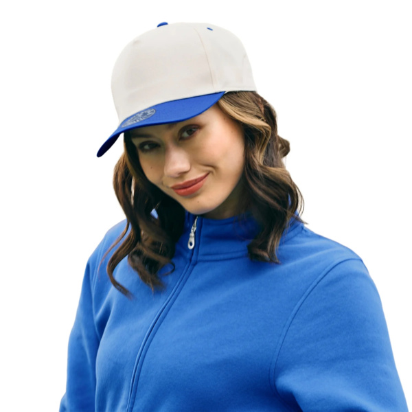 5-Panel Poly-Cotton Twill Snap Back Cap Thumbnail