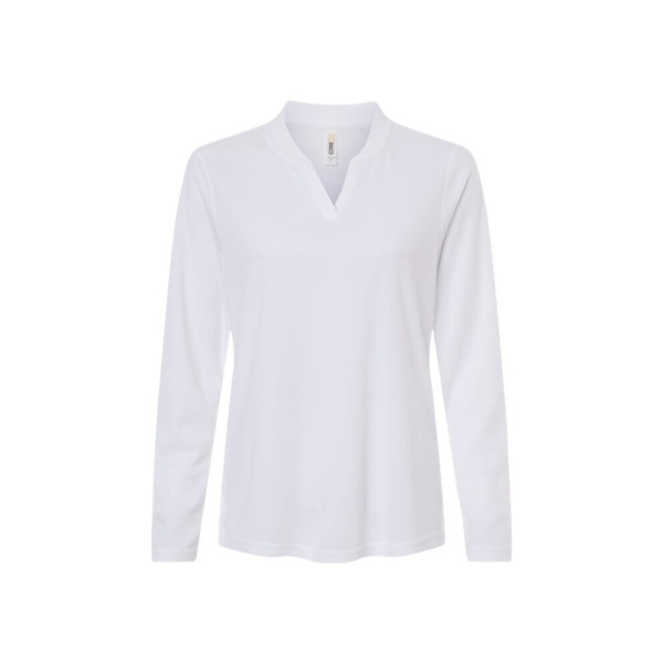 Women's Nova Performance Long Sleeve Pique Polo Thumbnail