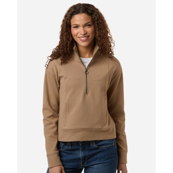 Women's Mantra Half-Zip Ottoman Pullover Thumbnail