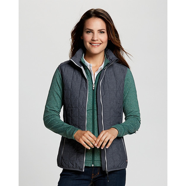 Rainier PrimaLoft® Womens Eco Insulated Full Zip Puffer Vest Thumbnail