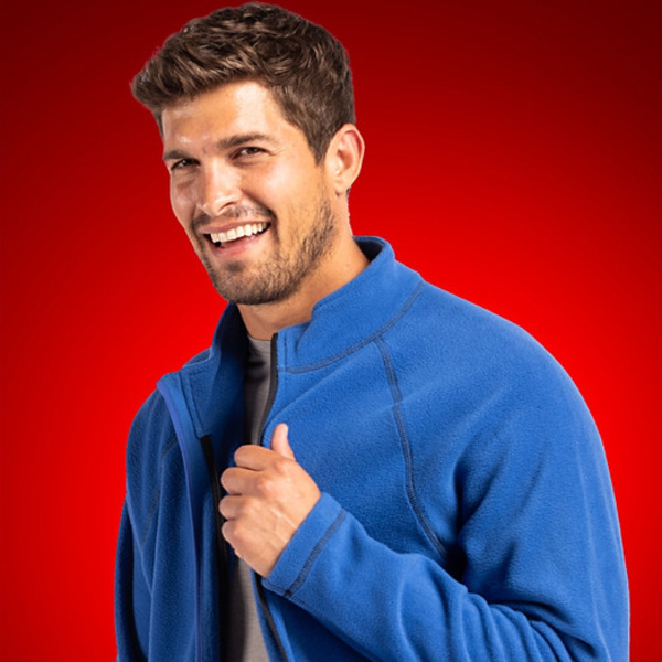 Clique Powder Eco Fleece Full Zip Mens Jacket Thumbnail