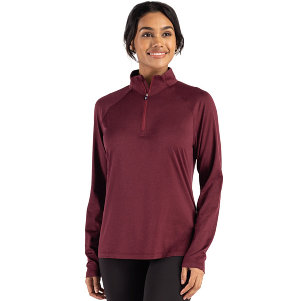 Cutter & Buck Coastline Epic Comfort Recycled Women’s Quarter Zip Thumbnail