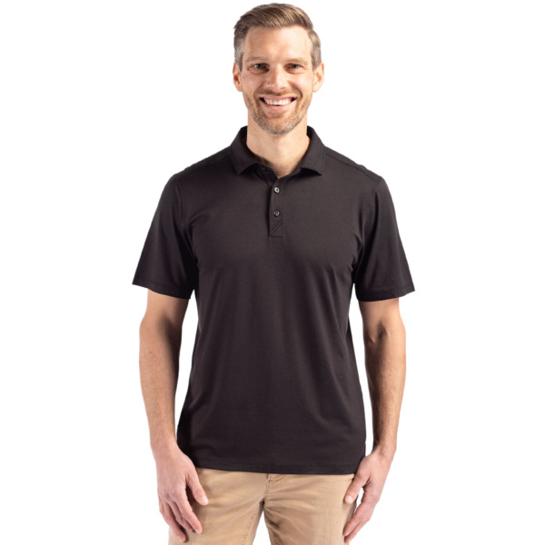 Cutter & Buck Coastline Recycled Double Peached Mens Big & Tall Polo Thumbnail