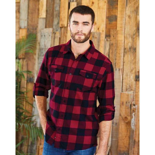 Men's Yarn-Dyed Flannel Shirt Thumbnail