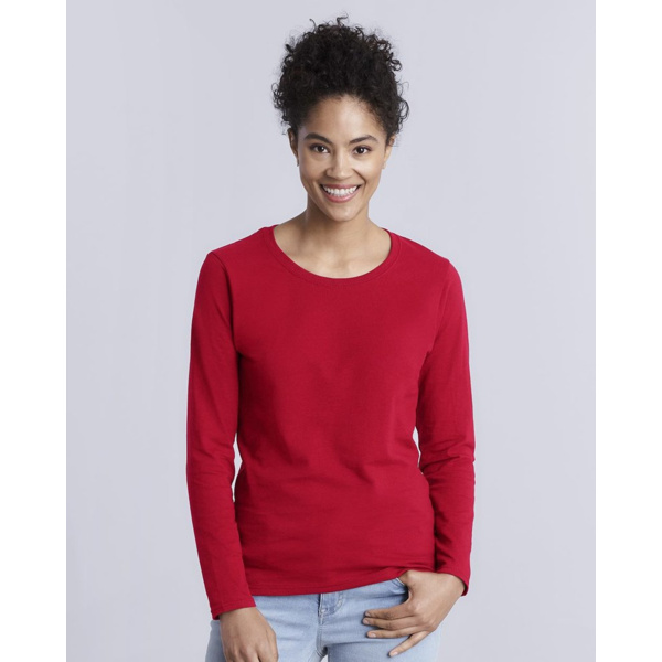 Women’s Heavy Cotton™ Long Sleeve T-Shirt Thumbnail