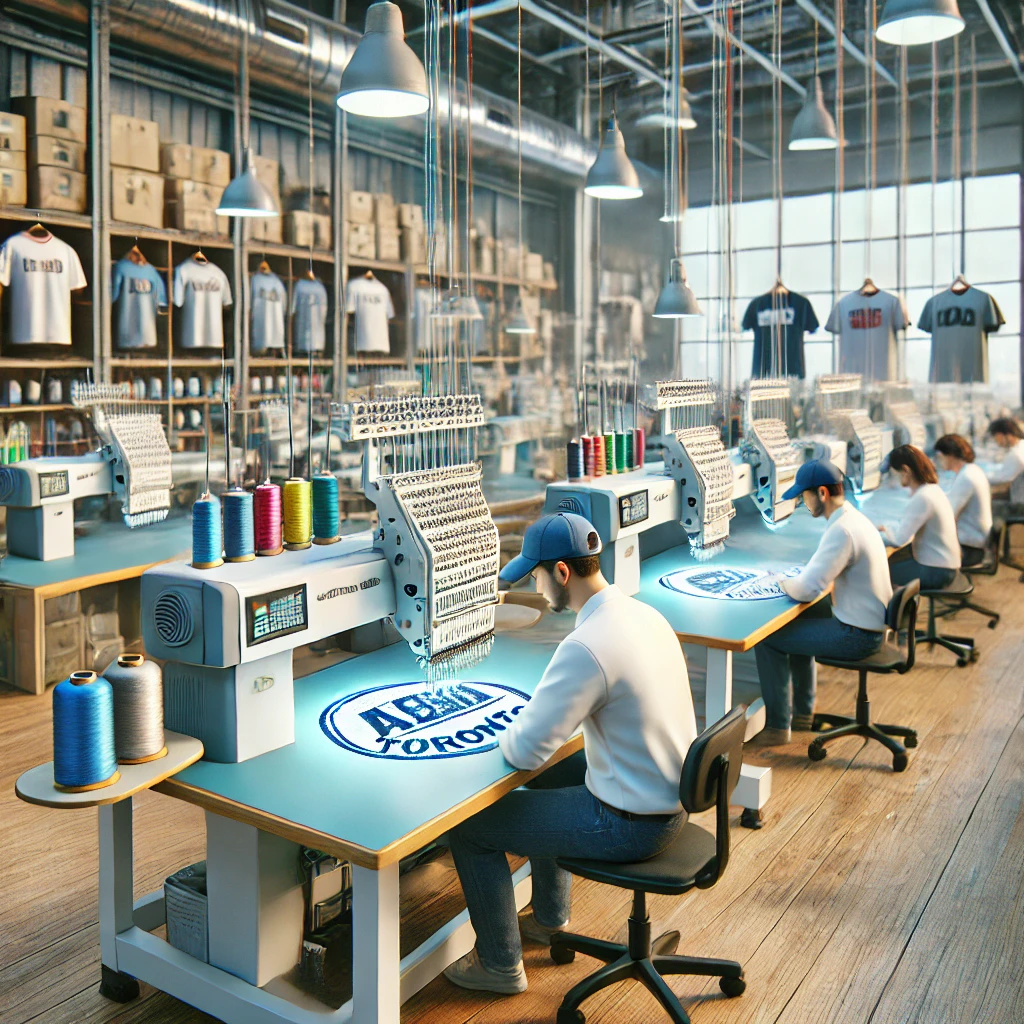Custom Embroidery Services in Toronto, Canada