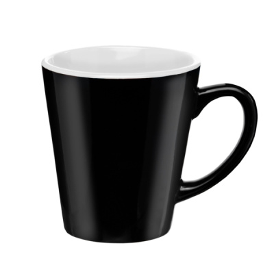 12 OZ. TWO-TONE CERAMIC LATTE MUG, CASE OF 36 Thumbnail