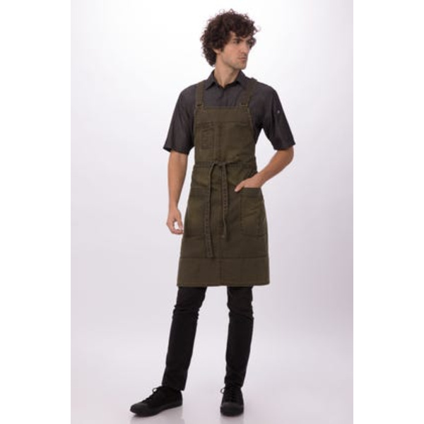 WARREN CROSS-BACK BIB APRON Thumbnail