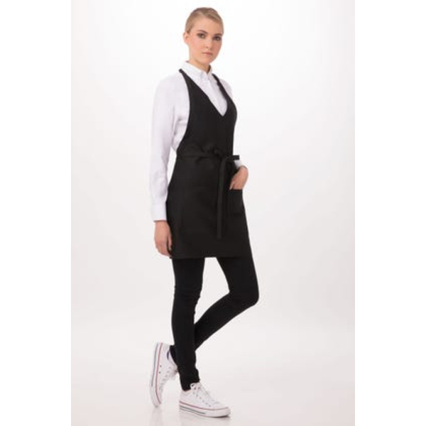 V-NECK TUXEDO APRON  Thumbnail