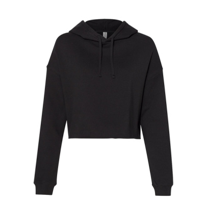Women’s Lightweight Crop Hooded Sweatshirt Thumbnail
