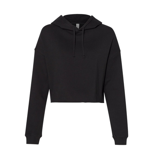 Women’s Lightweight Crop Hooded Sweatshirt Thumbnail